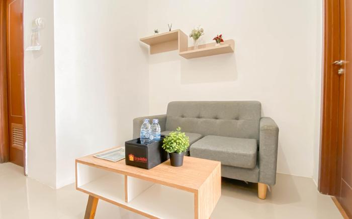 Contemporary 1BR at Vittoria Residence By Travelio