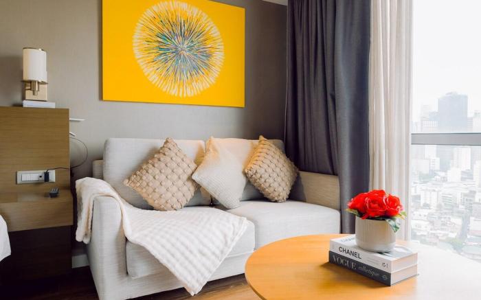 Classy suite room with river view