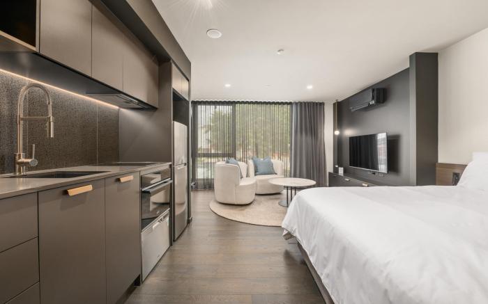 Braddon Studio with BBQ Area