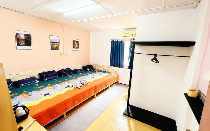 a玖月舒苑4-6人间东北大炕独立卫生间0529