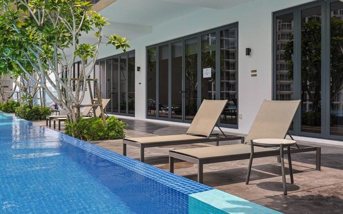 Beige Cozy Studio Apartment @ KLCC by Nexx Field