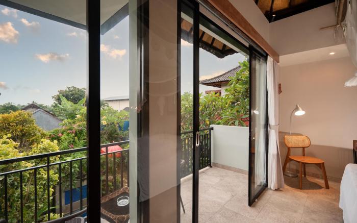 Angel House Ubud Eco Villa Lumbung room Pool View 