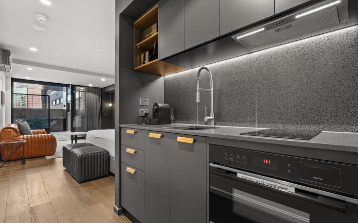 Convenient Braddon Studio with Parking