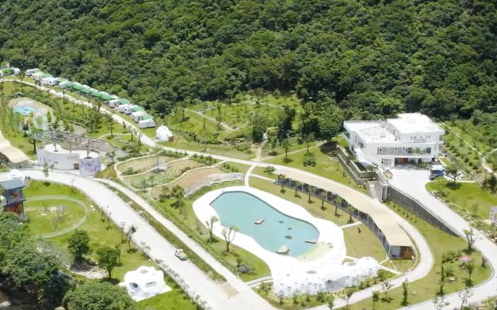 亮山川景觀休閒園區 | 一泊三食、專屬用餐空間、獨立空調設施