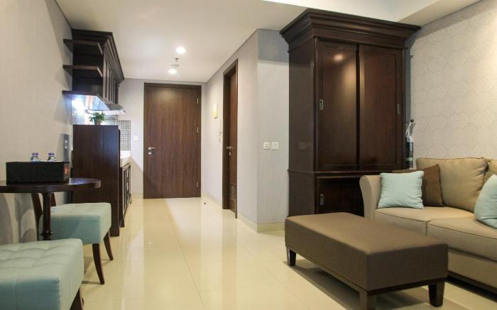 Elegant 1BR Kemang Village Apartment By Travelio