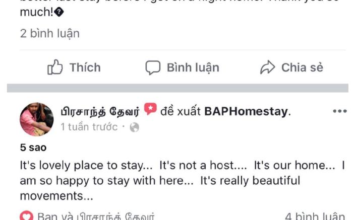 BAPHomestay- Where you wanna come back!