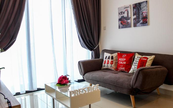 Prestige Sky 1 BR B10-6 | Balcony  | Astro | WiFi