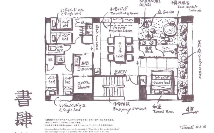 KONJAKUSO Osaka Dotonbori "SHOSHI" SPA Stay