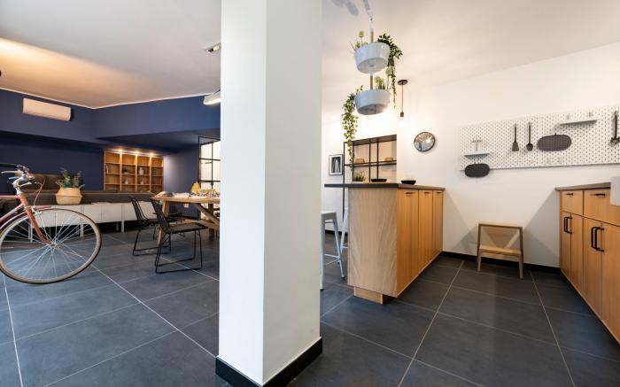Bike Repair Shop Turned Lavish Loft