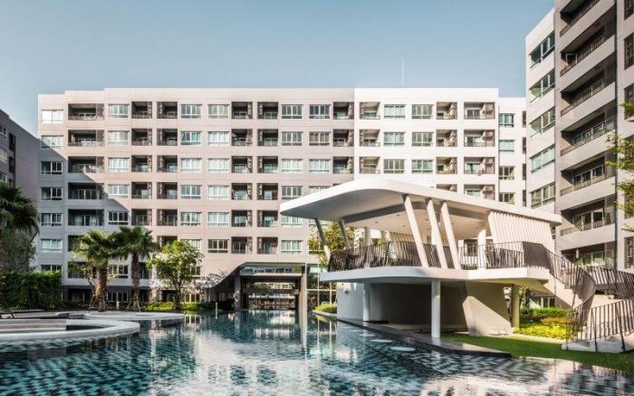 Sukhumvit soi64 Cozy studio BTS free GYM Pool WiFi