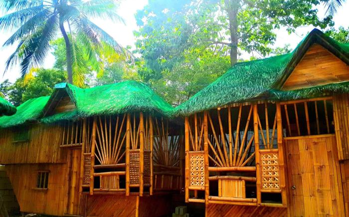 Bamboo house 3 - 2 rooms private bathroom @Nirvana