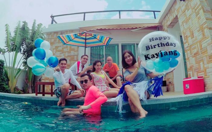 Party PoolVilla Huahin For Family & Friends Groups
