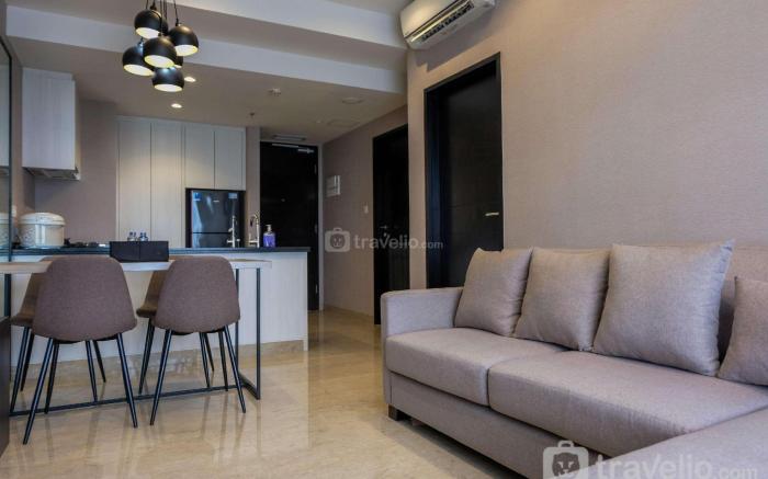 Fully Furnished 1BR @The Branz BSD Apt By Travelio