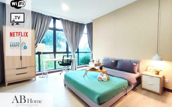 ABHOME (Fountain Suite) Green Haven #PooL View #JB
