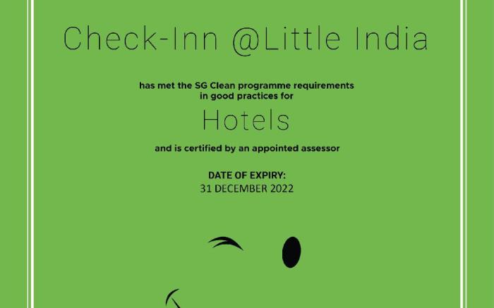 CHECK-INN @LITTLE INDIA