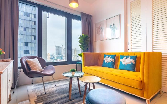 The Gallery by ALV, 2BR Sunny Designer