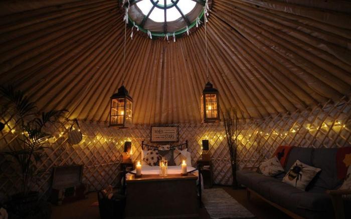 Glamping on the Hill