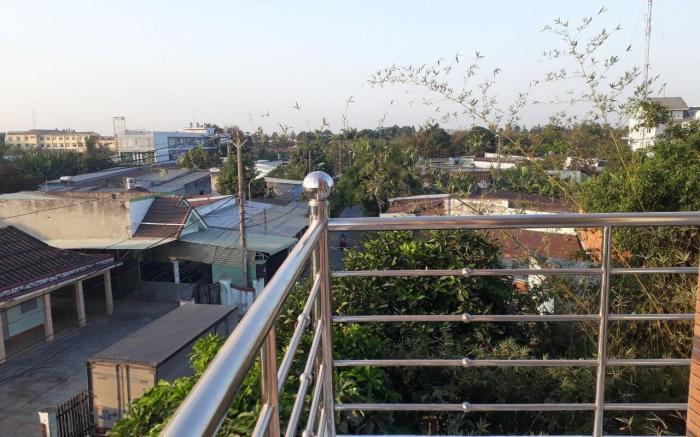 A rooftop overlooking the town from 360 degrees.