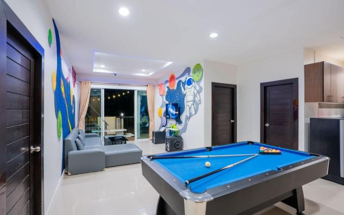 Family Pool Villa Huahin 4BR Pool Table & (SLIDER)