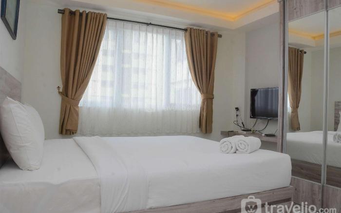 Comfy & Minimalist Studio at Amethyst By Travelio
