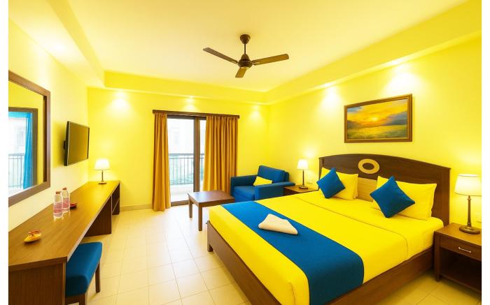 Goroomgo Premium Asish Side Sea View Room Puri