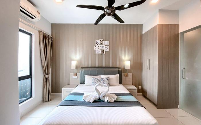 JonySuite 1Tebrau @ 1BR 2pax near MidValley by UHA