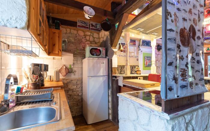 Gemutliche Ferienwohnung in Wismar mit Holzofen