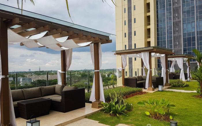 Spacious 1BR at Branz Apartment BSD By Travelio