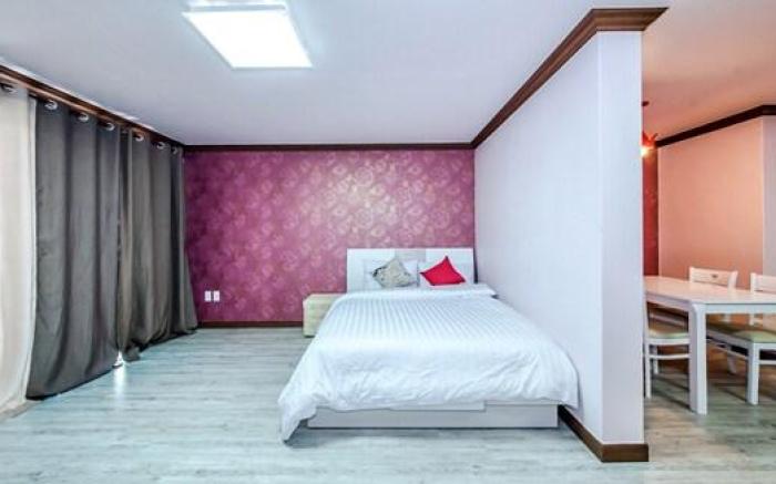Ghosthouse Aewolhaean-ro Ocean View 16-pyeong Studio (1.5 Room) Resort Pension (Room 204)