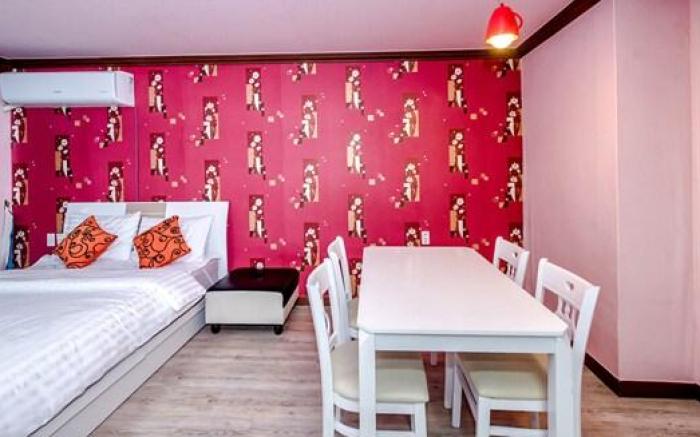 Ghosthouse Aewolhaean-ro Ocean View 14 Pyeong (Studio Type) Resort Pension (Room 301)