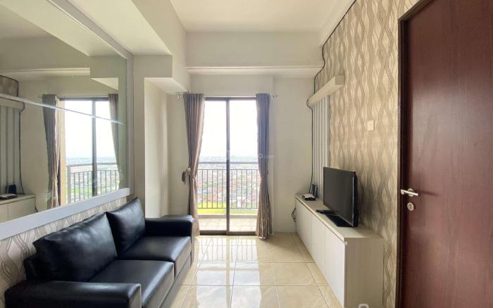 Bright 2BR at Tamansari Panoramic Apt By Travelio