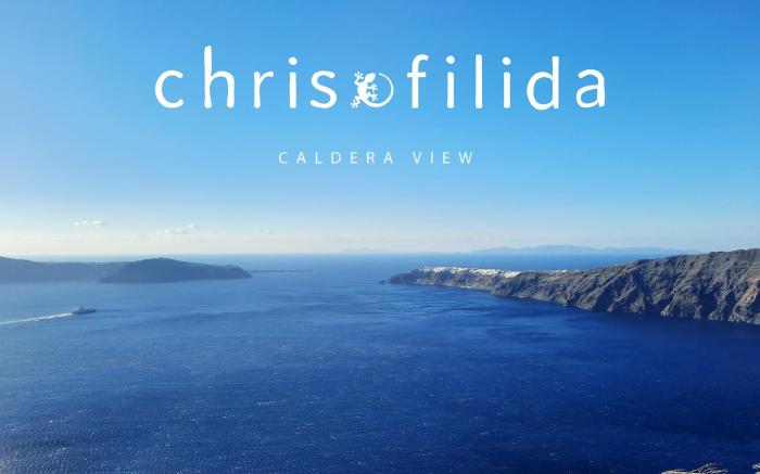 Luxurious villa with caldera view