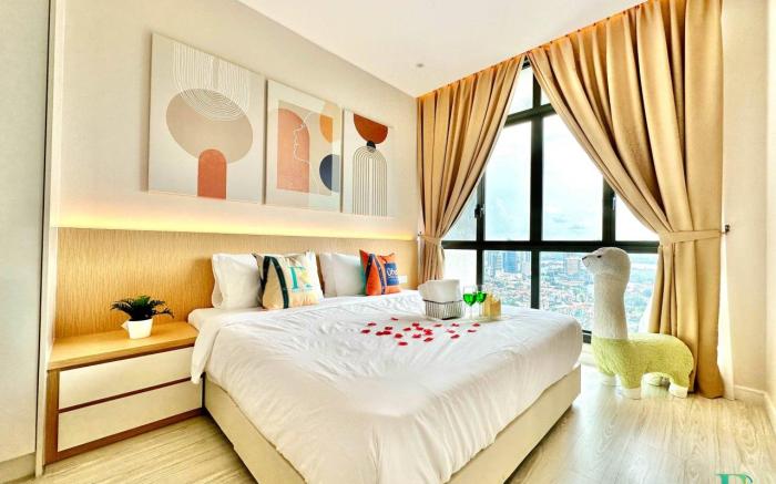 Rito Suite . Sky88 @ 3BR 6Pax near CIQ
