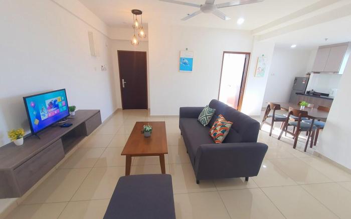 LOVELY COZY 2ROOM SUITE7PAX@JURU SENTRAL ICON CITY