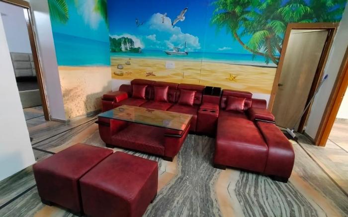 2 Bhk fully furnished apartment nearby airport