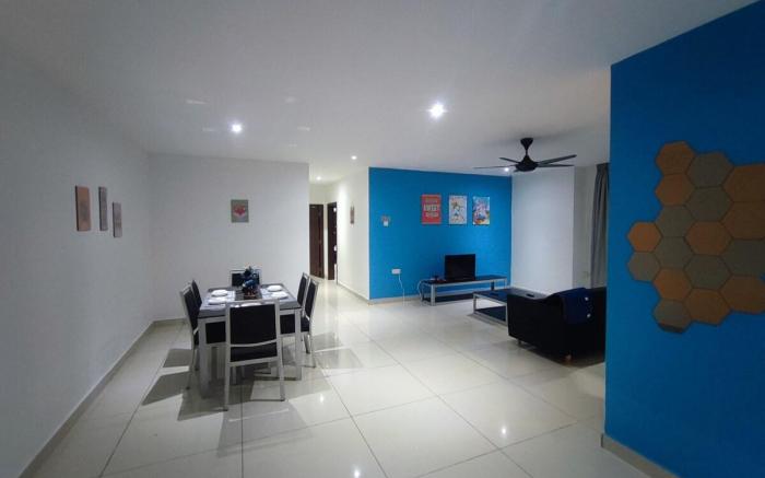 KSL City 2BedRoom King+Queen+2single @R9 HomeStay