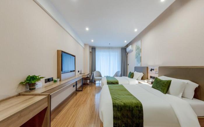 Green Tree Inn Huaibei Railway Station Jinse Yuntian Zhixuan