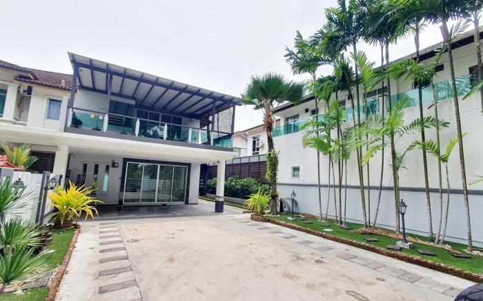 GARDEN COZY2STOREY HOME 4ROOM 10PAX@NEAR ALMAJUSCO