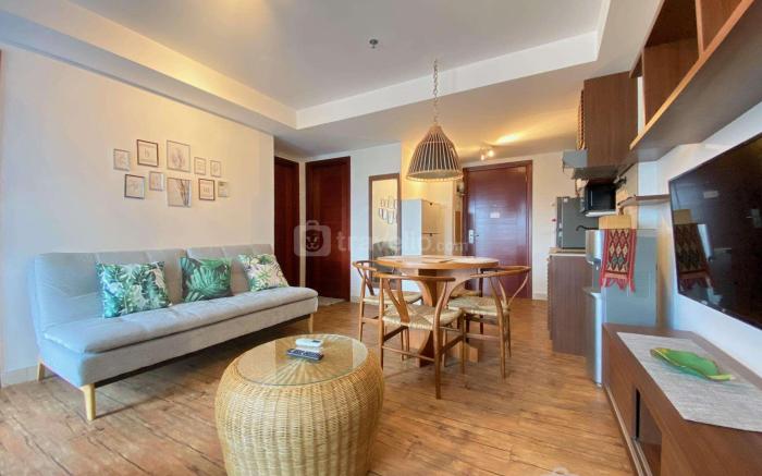 Spacious 2BR Tamansari Tera Residence By Travelio