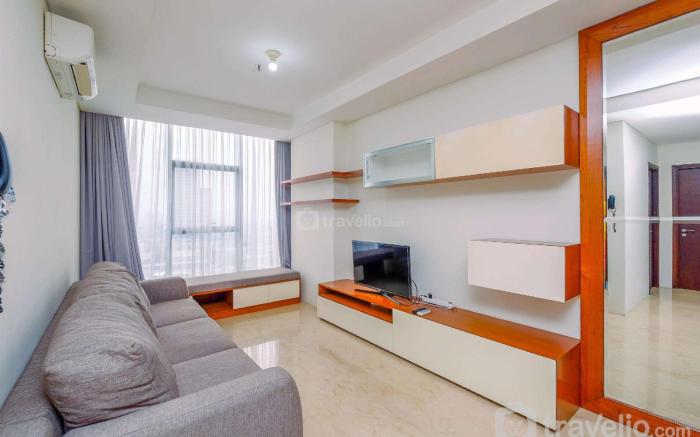 Elegant Nice 2BR at L'Avenue Pancoran By Travelio