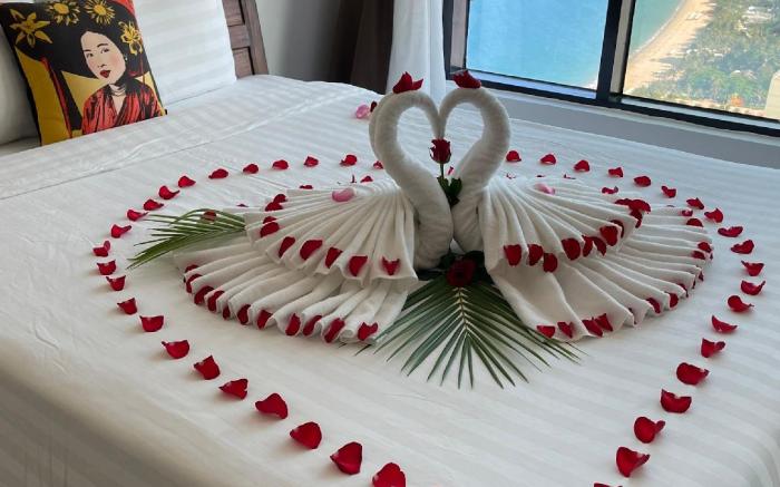 Xin Chào Apartment- 2 phòng ngủ view xéo biển