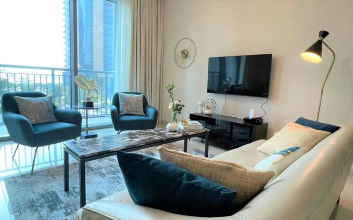 Luxury Dubai creek harbour Waterfront Apartment 