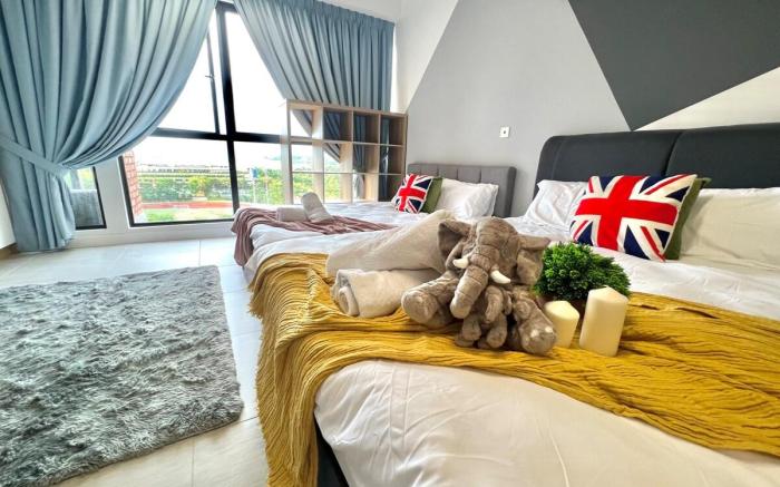 For 4 Pax # Family  Bell Suites Sepang w Pool