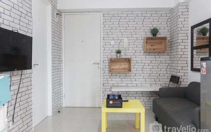 Minimalist Enjoy 2BR Bassura Apartment By Travelio