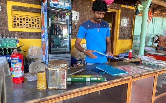 Gokarna Ocean Beach view