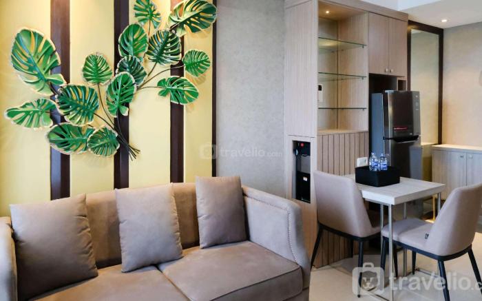NiceRelax 1BR at Grand Sungkono Lagoon By Travelio