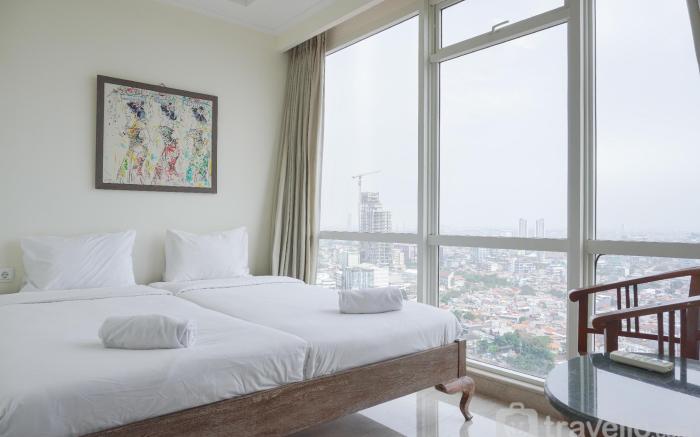 Elegant 2BR at 26th Floor Menteng Park By Travelio
