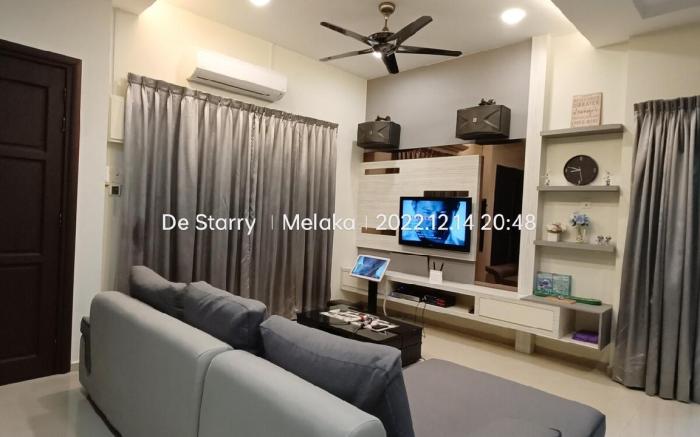 Melaka homestay pool,ktv,billiard De Starry Villa
