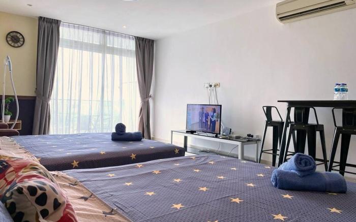 KSL 【City View Studio】by SC Homestay /4Pax/Bathtub