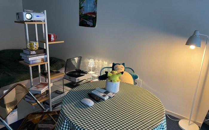 KACHU#B#Hotel Bedding#Beam Projector#Turntable#Netflix#City Center#City View